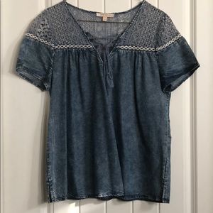 Denim Blouse